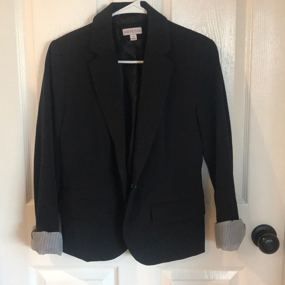 Black Target blazer